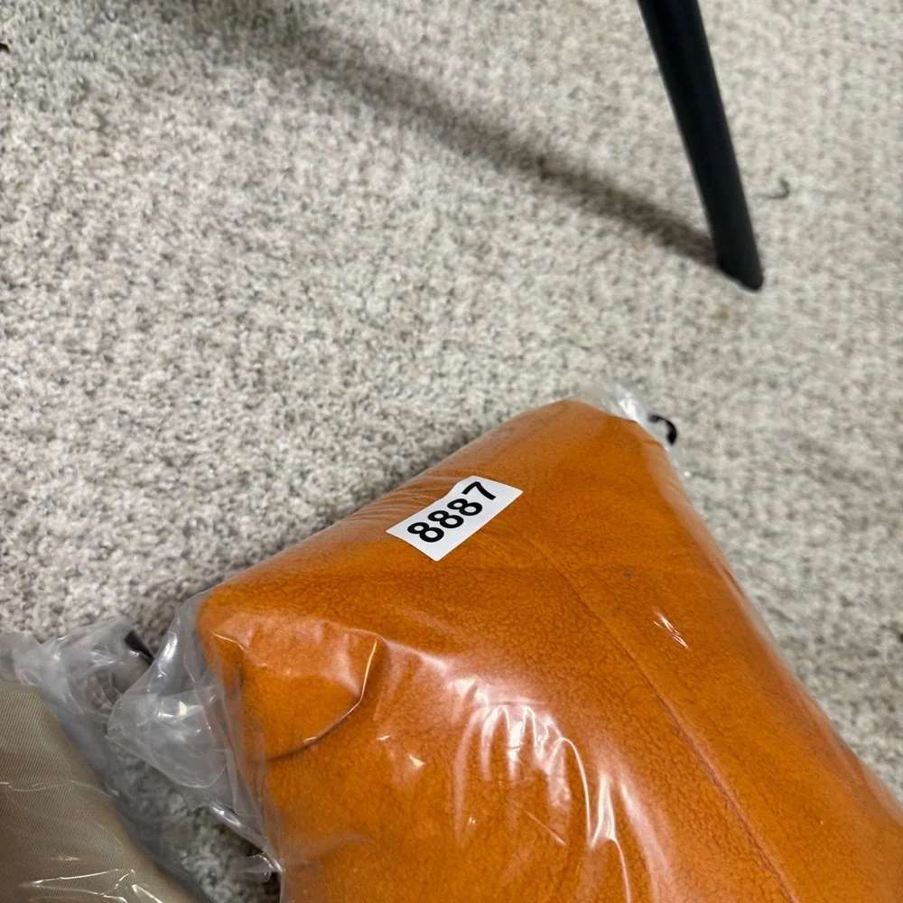 The North Face Mens Fleece Hoodie Orange Grey Pullover Logo RN61661 Large